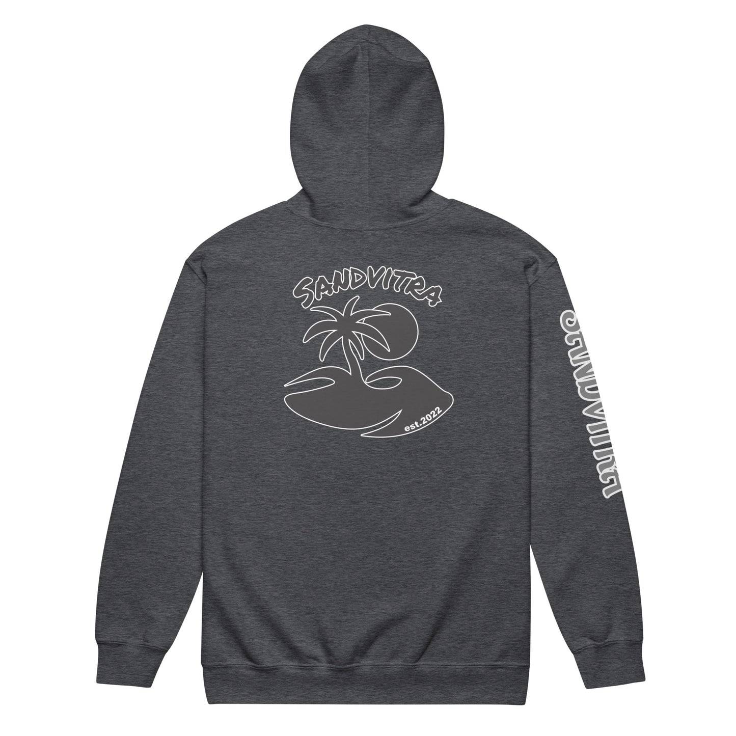 Unisex heavy blend zip hoodie